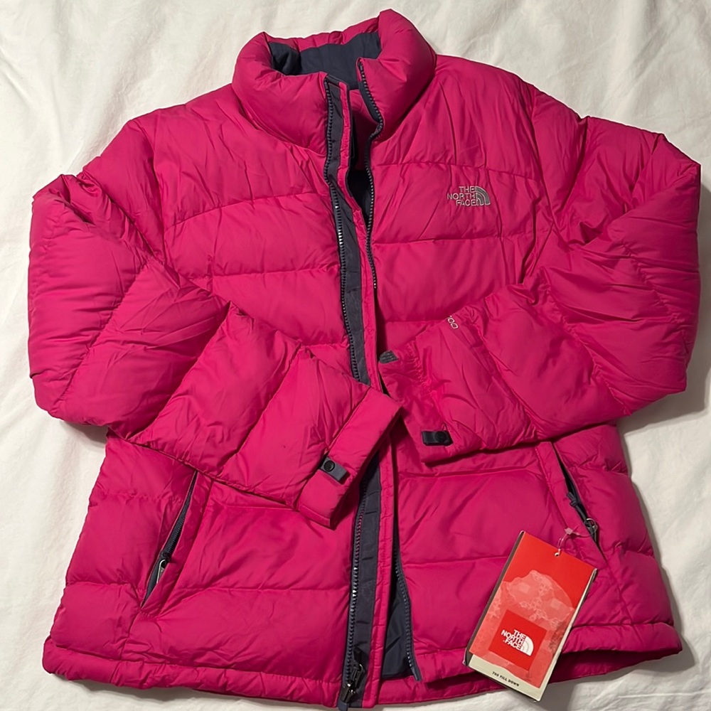 NWT North Face Bright Pink Puffer Jacket